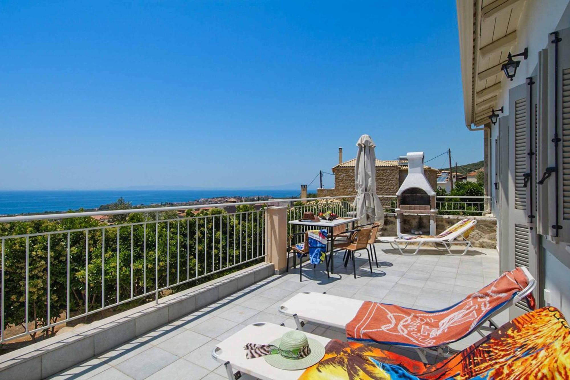 Villa Levanda Elia Pyrgos Bagian luar foto