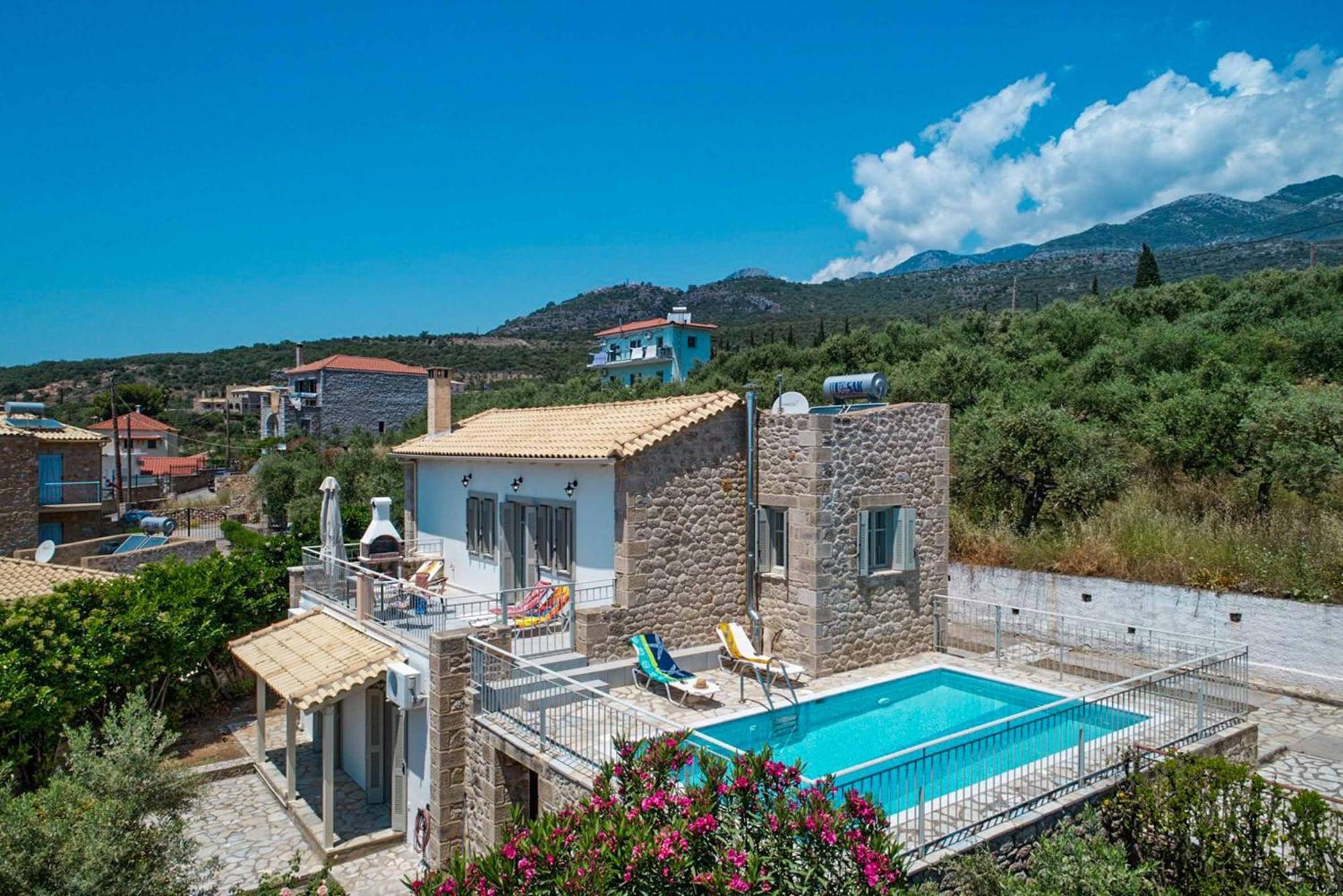 Villa Levanda Elia Pyrgos Bagian luar foto